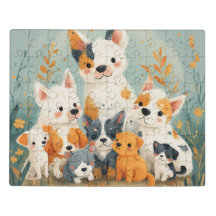 Puzzle moderne et élégant pour tous les âges