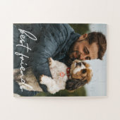 Puzzle Moderne Meilleurs amis Chien Man (Horizontal)