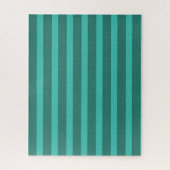 Puzzle Moderne Simple 2 Tone Stripe Géométrique Forêt Ver (Vertical)