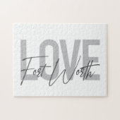 Puzzle Moderne, simple, design urbain cool Loth Forth Wor (Horizontal)
