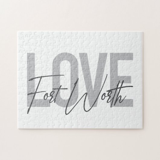 Puzzle Moderne, simple, design urbain cool Loth Forth Wor (Horizontal)