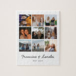 Puzzle Moderne tendance Best Friends Besties Photo Collag<br><div class="desc">Moderne tendance Best Friends Besties Photo Collage Jigsaw Puzzle. Un cadeau parfait pour votre bestie !</div>