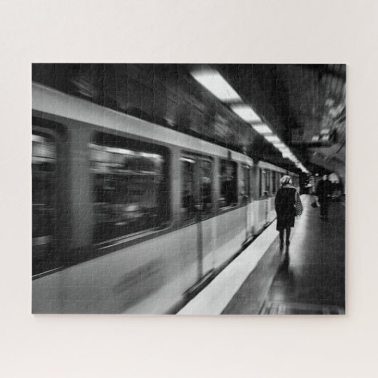 Puzzle Moderne, vie urbaine parisienne (Horizontal)