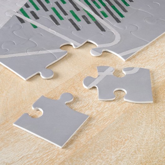 Puzzle Modulateur spatial par Laszlo Moholy-Nagy (Côté)