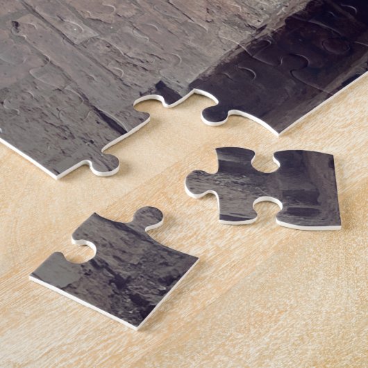 Puzzle Moine bouddhiste Wat Chalwatthanaram Thaïlande (Côté)