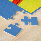 Puzzle moineau et perroquet (Côté)