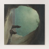 Puzzle Moines dans une Grotte (par Carl Blechen) (Horizontal)