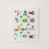 Puzzle Mois de l'année (Vertical)