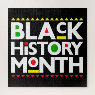 Puzzle Mois de l'histoire noire Melanin Hommes Femmes Enf