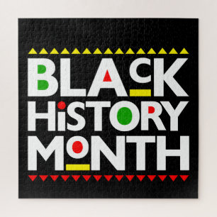 Puzzle Mois de l'histoire noire Melanin Hommes Femmes Fil