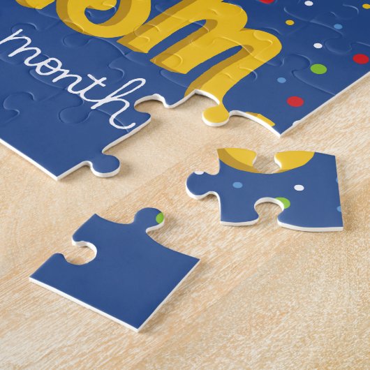 Puzzle mois de sensibilisation sur l'autisme (Côté)