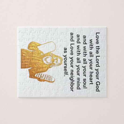 Puzzle Moïse - 10 commandements - le plus grand (Horizontal)