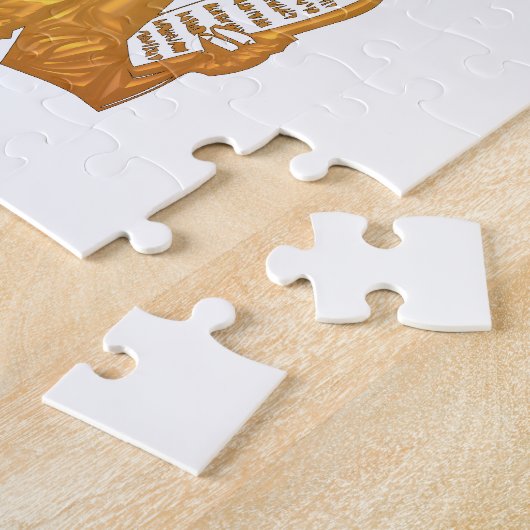 Puzzle Moïse - 10 commandements - le plus grand (Côté)