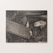 Puzzle Moïse avec dix comprimés de commandement (Horizontal)