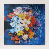 Puzzle Moise Kisling, Bouquet of Tulips, (Horizontal)