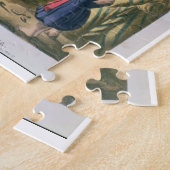 Puzzle Moïse séparant la Mer Rouge, d'une bible imprimée (Côté)