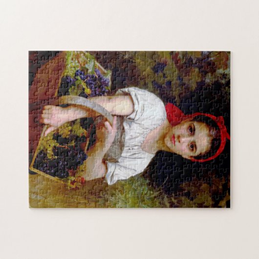 Puzzle Moissonneuse, Bouguereau (Horizontal)