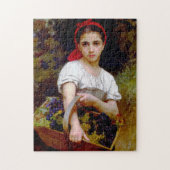 Puzzle Moissonneuse, Bouguereau (Vertical)