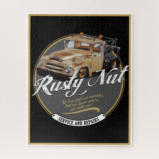 Puzzle Moissonneuse internationale Rusty Nut (Vertical)
