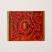 Puzzle Mola Design par les Indiens San Blas (Horizontal)