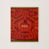 Puzzle Mola Design par les Indiens San Blas (Vertical)
