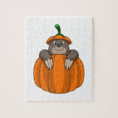 Puzzle Mole avec Citrouille (Vertical)