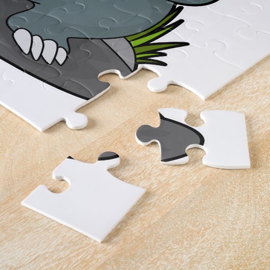 Puzzle Mole avec Donut (Côté)