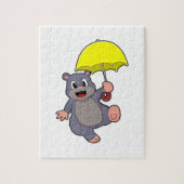 Puzzle Mole avec parapluie (Vertical)