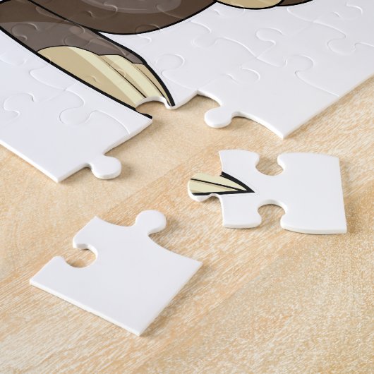 Puzzle Mole avec tasse à boire (Côté)