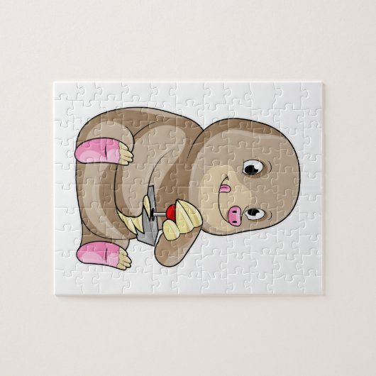 Puzzle Mole comme joueur avec Joystick (Horizontal)