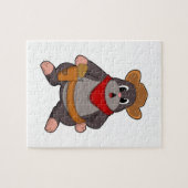 Puzzle Mole en cowboy (Horizontal)