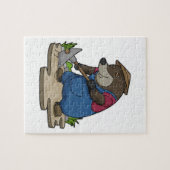 Puzzle Mole en tant qu'agriculteur (Horizontal)