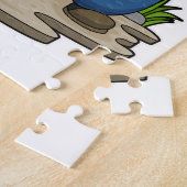 Puzzle Mole en tant qu'agriculteur (Côté)