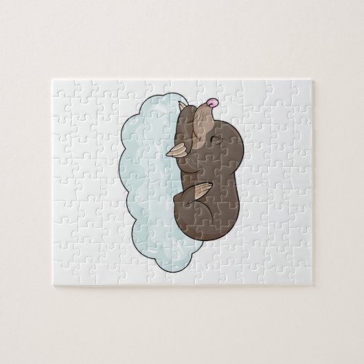 Puzzle Mole sur nuages (Horizontal)
