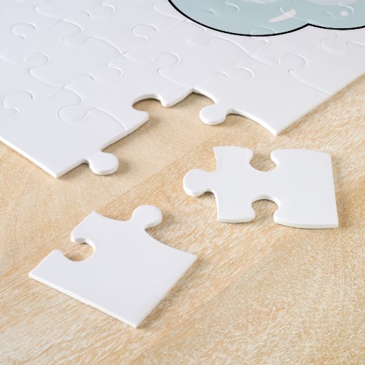 Puzzle Mole sur nuages (Côté)