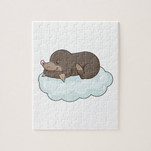 Puzzle Mole sur nuages (Vertical)
