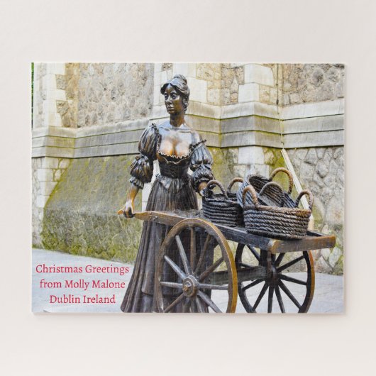 Puzzle Molly Malone Dublin Irlande. (Horizontal)