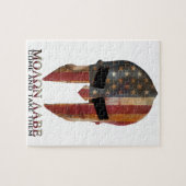 Puzzle Molon Labe - venu et leur prennent les Etats-Unis (Horizontal)