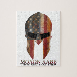 Puzzle Molon Labe - venu et leur prennent les Etats-Unis