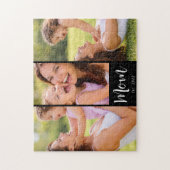 Puzzle Mom Established Modern Script 3 Photo (Vertical)