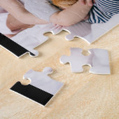 Puzzle Mom Established Modern Script Black 3 Photo (Côté)