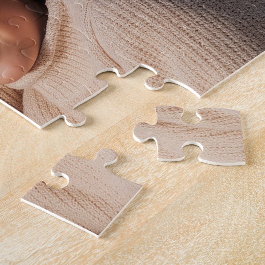 Puzzle Mom Established Modern Script Photo (Côté)