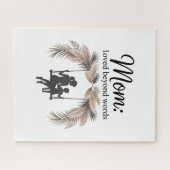 Puzzle Mom Loved Beyond Words (Horizontal)