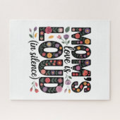 Puzzle Mom’s Love Is Loud (In Silence) (Horizontal)