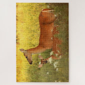 Puzzle Momma et Baby Deer (Vertical)