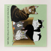 Puzzle Mon chat a des chats (Horizontal)