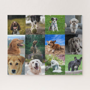 Puzzle Mon chien photo Collage sur