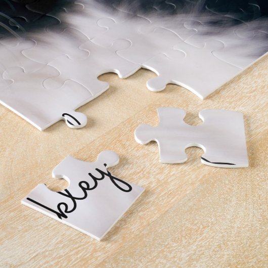 Puzzle Mon chien photo personnalisée (Côté)