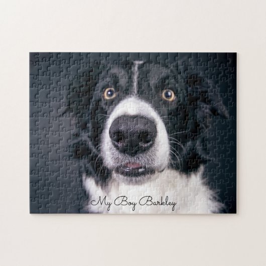 Puzzle Mon chien photo personnalisée (Horizontal)