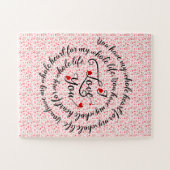 Puzzle Mon coeur entier (Horizontal)